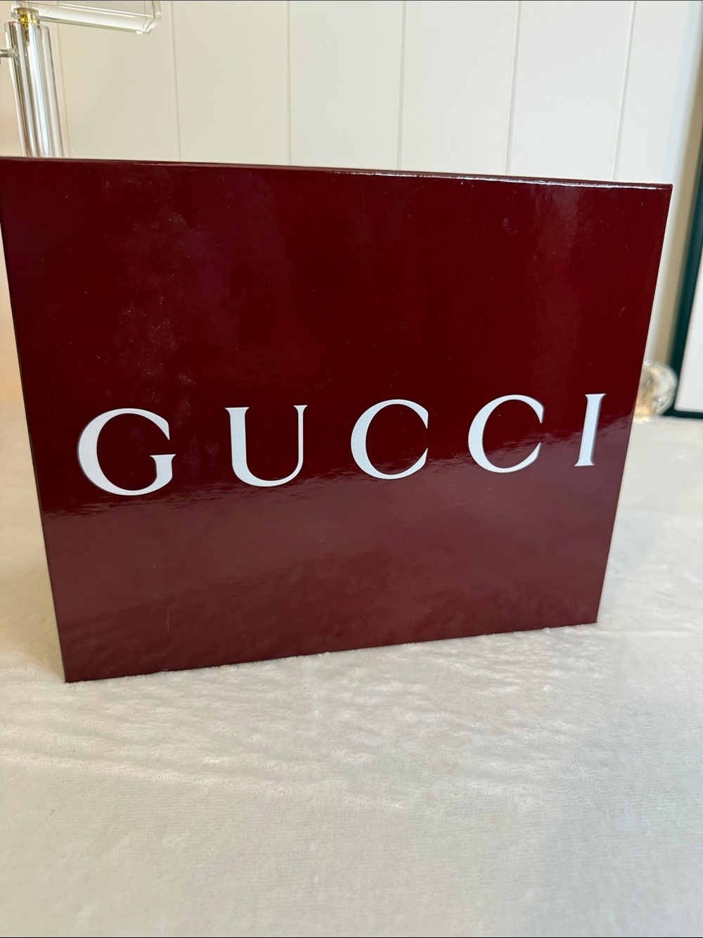 Vintage Gucci Horsebit Leather Train Case Vanity Cosmetic Bag Brown Italy - Picture 12 of 12